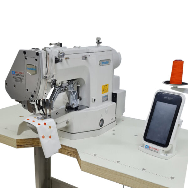 KST-8430D-CKG Electronic Programmed Eyelet Snap Sewing Machine