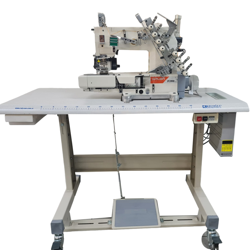 VC008 4 İğne İplik Kesmeli Kemer Lastik Makinaları - Görsel 2