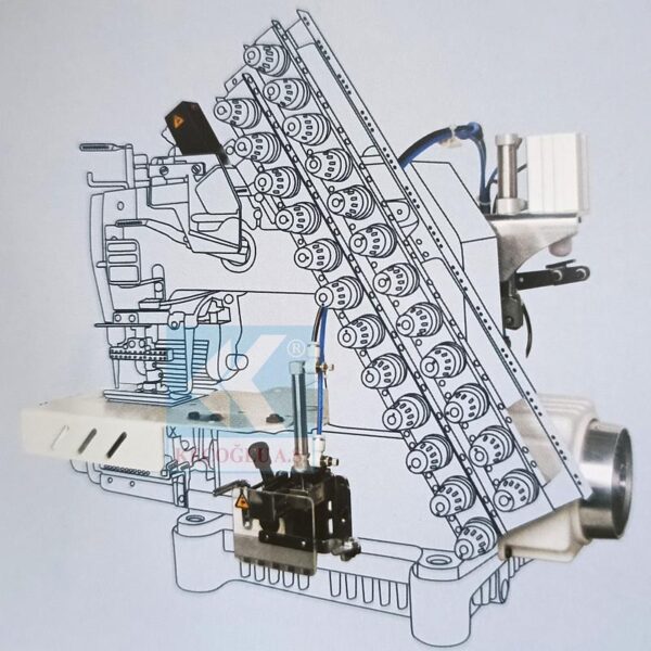 VC008-UT  Multi Needle Thread Cutting System
