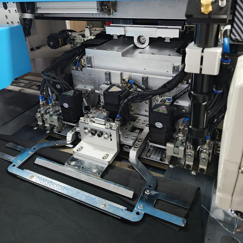 KM-995/H7 Bilgisayar Kontrollü Fermuar Fleto Takma Otomatı - Görsel 3